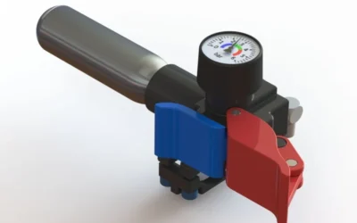 Monitoraggio e regolazione della pressione del pneumatico anteriore delle mountain bike